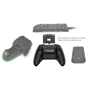 Paquete de batería recargable de 3360mAh <span class=keywords><strong>para</strong></span> Xboxes <span class=keywords><strong>Series</strong></span> <span class=keywords><strong>S</strong></span>/X <span class=keywords><strong>Cable</strong></span> de carga del controlador <span class=keywords><strong>para</strong></span> Xboxes <span class=keywords><strong>Series</strong></span> <span class=keywords><strong>S</strong></span> cubierta de carcasa de baterías - Product Image 5