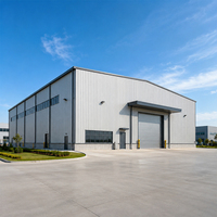 Edificio Industrial Prefabricado Moderno, Estructura de Acero Galvanizado, Diseño Personalizado, Almacén con Estructura de Acero