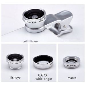 เลนส์ซูมแบบหนีบ 3in1 สำหรับโทรศัพท์มือถือ มุมกว้าง ฟิชอาย - Product Image 3