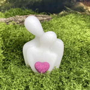 Statuetta in Cristallo <span class=keywords><strong>di</strong></span> Coppia Abbracciata 7cm, Decorazione Amore Eterno, Pietra Curativa Reiki, Regalo Romantico per San Valentino - Product Image 5