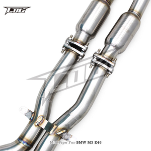 Sistema de <span class=keywords><strong>Escape</strong></span> de Competición OEM de Acero Inoxidable de 1.5mm con Tubo Central para <span class=keywords><strong>BMW</strong></span> M3 <span class=keywords><strong>E46</strong></span> L6 3.2L 2000-2006, Tubos en X de Alta Calidad - Product Image 5