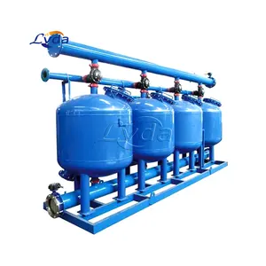 Good supplier industrial water treatment sand filter housing equipment