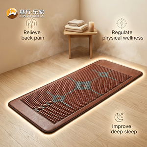 Matelas de massage thérapeutique Jiwan Lejia Tourmaline, tapis chauffant coréen Tourmanium avec certification CE - Product Image 2