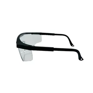 终极护眼防刮擦安全护目镜，带可调太阳穴安全护目镜，用于气体切割
