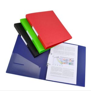 File <b>Document</b> <b>Folder</b> Paper File <b>Folder</b> 2 Ring Binder, PP, Holds up to 100 Sheets, 16 mm Spine, Black - Product Image 3