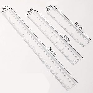 Regla de Plástico Personalizada de 15 cm/20 cm/30 cm con Logotipo para Regalos Empresariales - Product Image 3