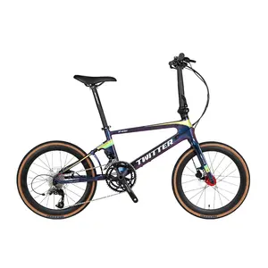 Twitter Bike F451 faltbares Fahrrad Carbon Faltrad Radsatz 20 Zoll 22 Speed Carbon Faltrad