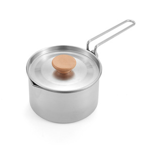 Portable 304 Stainless Steel <b>Kettle</b> Foldable Detachable <b>Camping</b> Coffee Maker Outdoor Use - Product Image 5