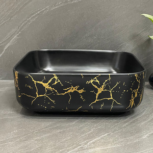 Lavabo ceramica oro nero Wc <span class=keywords><strong>bagno</strong></span> Lavabo Lavabo Lavabo Lavabo Lavabo in marmo antico crema turca lavandino per <span class=keywords><strong>il</strong></span> <span class=keywords><strong>bagno</strong></span> sopra - Product Image 3