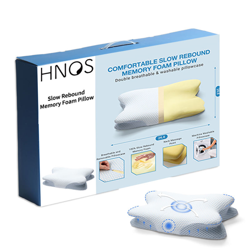 HNOS Hot Sales Household Memory Foam Pillow Moderately Soft Hard