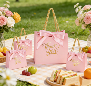 Bolsas de Papel Kraft Reciclables al por Mayor en Stock, Bolsas de Regalo, Bolsas de Compras, Bolsas para Empacar Lápices Labiales, Joyería y Galletas - Product Image 5