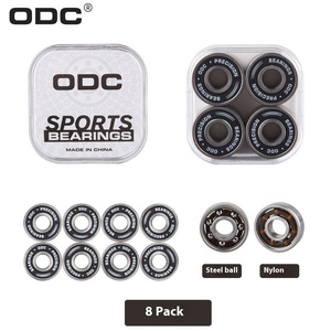 Jiesen đặc biệt Chrome mang thép 608 vòng bi cho tốc độ trượt băng cho ván trượt và giày trượt con lăn - Product Image 2