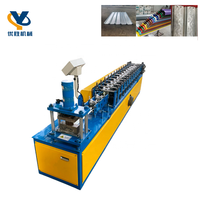 Machine de formage de tôles de toiture en acier PPGI GL à haute efficacité Yousheng avec moteur servo et machine à porte automatique à volet roulant