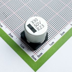 Bulk Discount RV331M050Z140ETR 12.5*14 <b>Capacitors</b> SMD Electrolytic <b>Capacitors</b> 330uF 20% 50V - Product Image 1