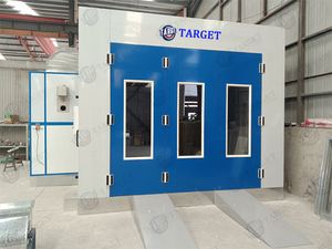 Cabina de Pintura para Autos Más Económica con Sistema de Calentamiento a Quemador de Diésel - Product Image 2