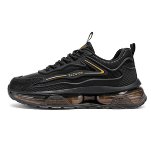 Men's Summer Casual Running Shoes <b>Top</b> Layer Breathable Fabric Durable <b>PVC</b> Sole Full-Length Air Cushion Lace-Up Anti-Slip for - Product Image 2