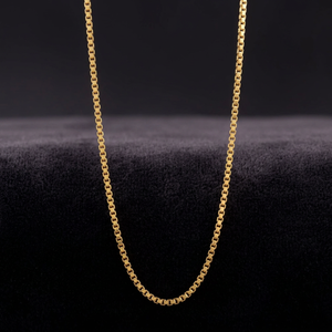 Wholesale 14K18K24K Micron Gold Plated <b>Box</b> Style Chain Necklaces, Modern <b>Box</b> Chain Design, Fashion Chain, Bulk <b>Box</b> Chain Orders - Product Image 5