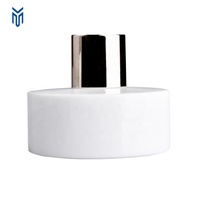 Vente en gros de bouteille de diffuseur de roseaux en verre en porcelaine blanche de 100ml bouteille de diffuseur de roseaux vide