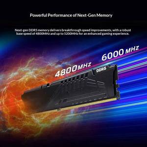 Pour FU RY Beast DDR5 4800/5200/6000/6400mhz 16gb/32G/64gb Fabriqué en Chine pour ordinateur de bureau, module de mémoire vive - Product Image 2