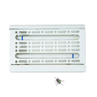 Piège à mouches lumière UVLED Rechargeable piège à insectes volants d'intérieur décoratif attrape-mouches électrique panneau de colle piège à lumière