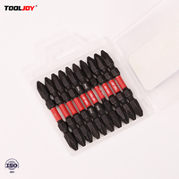 Professional OEM DIY Double End Bits Heat Treated S2 Steel Anti-Wear Surface Magnetic Tip Industrial for Furniture Workshop