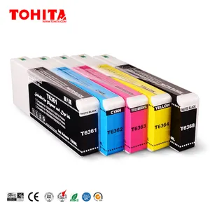 דיו מחסנית T6368 T6362 T6363 T6364 עבור Epson stylus pro 7700 7700M 7890 7900 WT7900 9700 9890 9900 של TOHITA