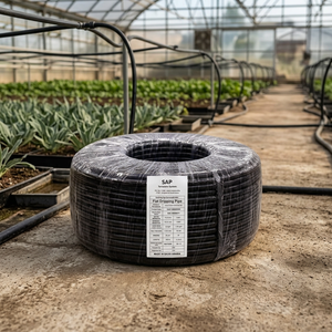 TERRACORE SYSTEM AGRICULTURAL COMPANY Tuyau d'irrigation goutte à goutte plat avec émetteurs SAP-F16094 400 m, espacement 20 cm, diamètre extérieur 16 mm - Product Image 3