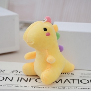 10cm Soft Cute Dinosaur Plush Pendant Keychains with PP Cotton Filling Birthday Gift Factory Wholesale - Product Image 4