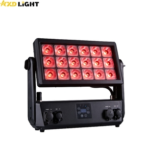 Professional Waterproof 18PCS*20W 6in1 LED <strong>Battery</strong> Par <strong>Light</strong> Outdoor <strong>Wall</strong> Washer Waterproof Building Wash <strong>Light</strong> Stage Lighting - Product Image 3