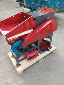 Máquina Cortadora de Forraje Multifuncional Roja con Motor de Gasolina Modelo 680, Molino Triturador de Alimento Húmedo y Seco - Product Image 5