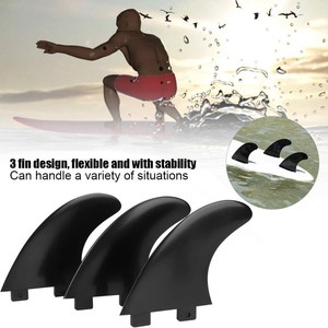 Ailerons de planche de surf LCO-SPORT G1G3G5G7, ensemble de 3 pièces (gauche, centre, droite), compatibles FCS, accessoires de surf, aileron déflecteur d'eau - Product Image 5