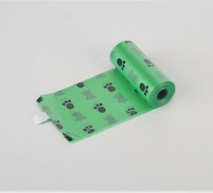 Sacs à déjections canines biodégradables écologiques TJ pour un nettoyage rapide et sans désordre, 23x33cm, avec couleur et logo personnalisables pour les promenades - Product Image 3