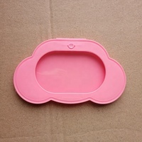 Lingettes humides en forme de nuage, colorées, emballage en nitrile à ouverture facile, couvercle scellé en PP, petites et grandes tailles pour les soins personnels