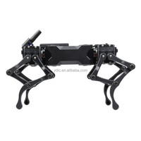 WAVEGO 12-DOF Bionic Dog-Like Robot, código abierto para ESP32 y PI4B, reconocimiento facial, seguimiento de color, detección de movimiento