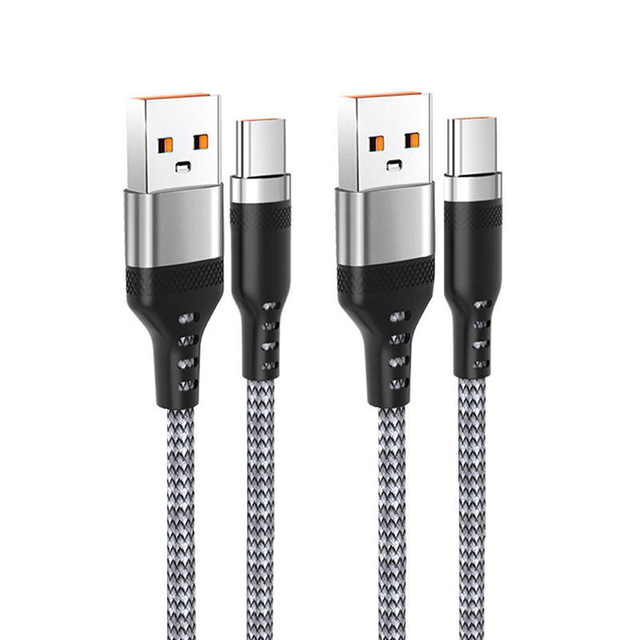 Braided USB Type C Fast Charging Cable Durable Nylon Braid USB-C Charger Cord for Samsung Xiaomi Android Phone