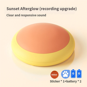 Jouet interactif pour animaux <span class=keywords><strong>de</strong></span> compagnie avec bouton <span class=keywords><strong>de</strong></span> communication, jouet vocal parlant pour <span class=keywords><strong>chien</strong></span>, dispositif d'entraînement avec cloche, boîte à pression pour enregistrement sonore - Product Image 5