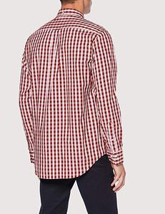 New <span class=keywords><strong>Oxford</strong></span> Plaid Casual Shirt da Uomo <span class=keywords><strong>Slim</strong></span> <span class=keywords><strong>Fit</strong></span> Formale e di Affari Occupazione Uomo Camicie Primavera Manica Lunga Da Uomo Vestito <span class=keywords><strong>camicia</strong></span> - Product Image 2