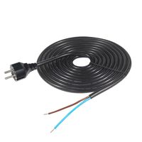 Cordon d'alimentation professionnel pour ordinateur, prise européenne, BS vers IEC IP11, traitement des bornes simplifié