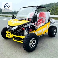 Huajia Buggy tout-terrain personnalisé à essence pour adultes, 2 places, véhicule de loisirs pour le désert, le safari, le parc, la station balnéaire