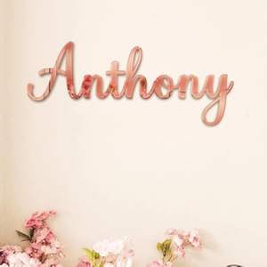 ป้ายชื่ออะคริลิคติดผนังแบบกำหนดเองได้สำหรับตกแต่ง - Product Image 6