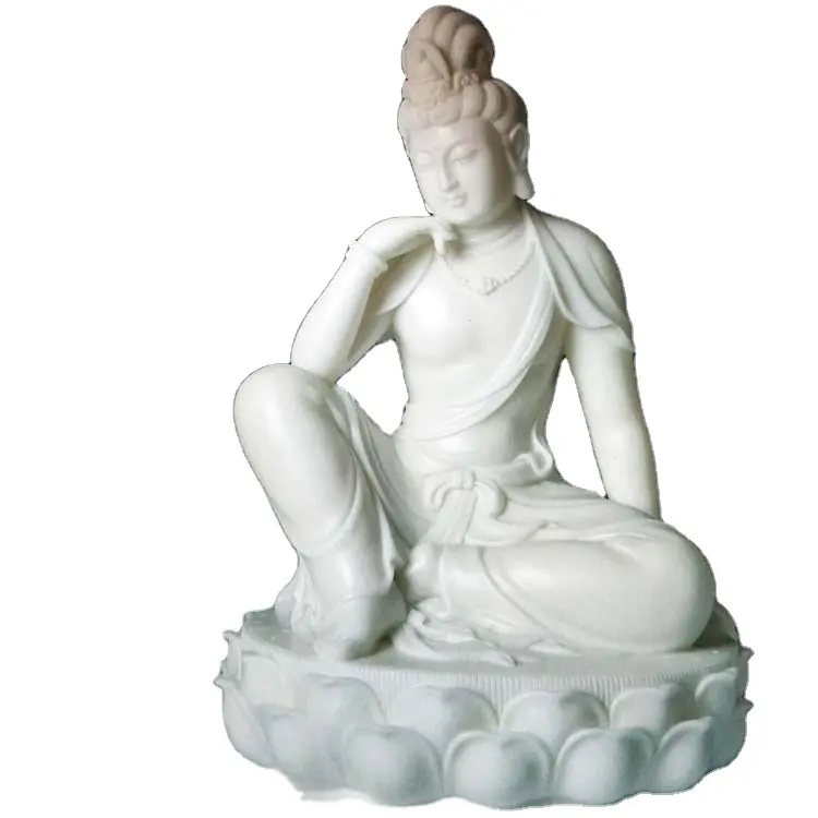 Ручная резная каменная статуя Будды