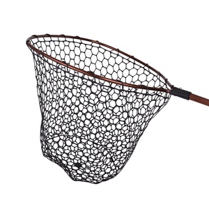 1,48 m 46*54,5 cm 30cm profundidad 40cm profundidad alta calidad bajo Red de aterrizaje de pescado accesorio de pesca de aluminio redes de aterrizaje de pesca de goma - Product Image 4
