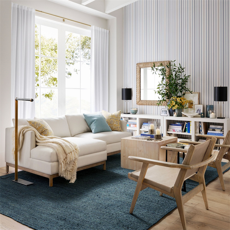 Couch Sofas For Home Luxury  L-shape Chaise Modern Living Room Sofas