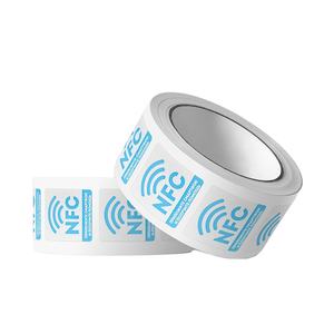 인쇄 할 수있는 접착 라이브러리 라벨 스마트 스티커 13.56Mhz HF 수동 <span class=keywords><strong>RFID</strong></span> 스티커 태그 책 관리 - Product Image 1