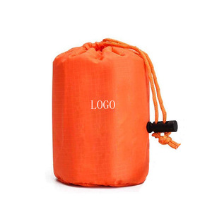 Manteau de pluie de secours, protection thermique, étanche, équipement de survie, chauffage d'urgence, couleur Orange, <span class=keywords><strong>sans</strong></span> manches, premiers secours, conserve la chaleur - Product Image 1