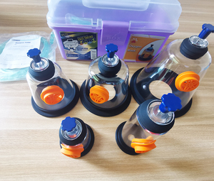 Masker oksigen wajah penuh sekali pakai, untuk anjing instrumen dokter hewan yang dapat digunakan kembali untuk anestesi bedah hewan peliharaan di rumah sakit medis - Product Image 4