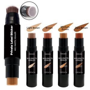 Sky sky — outils d'extension de cheveux, perruque en acier inoxydable, couleur marron, correcteur, teinte, nœuds de perruque, guérison avec brosse - Product Image 1