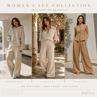Ensemble de survêtement surdimensionné personnalisé pour femme, sweat-shirt à col en V et pantalon de survêtement à jambes larges, vêtements de détente, vente en gros, OEM, marque privée