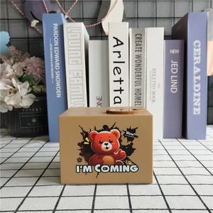 Petite <span class=keywords><strong>tirelire</strong></span> créative de dessin animé de panda pour fille pour économiser de l'argent - Product Image 4