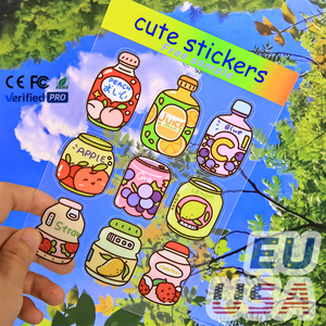 Personalized Clear <strong>Sticker</strong> Logo Label Die Cut Holographic Vinyl <strong>Stickers</strong> <strong>Custom</strong> Waterproof Kiss Cut <strong>Stickers</strong> Personnalis&eacute; <strong>Sheet</strong> - Product Image 1